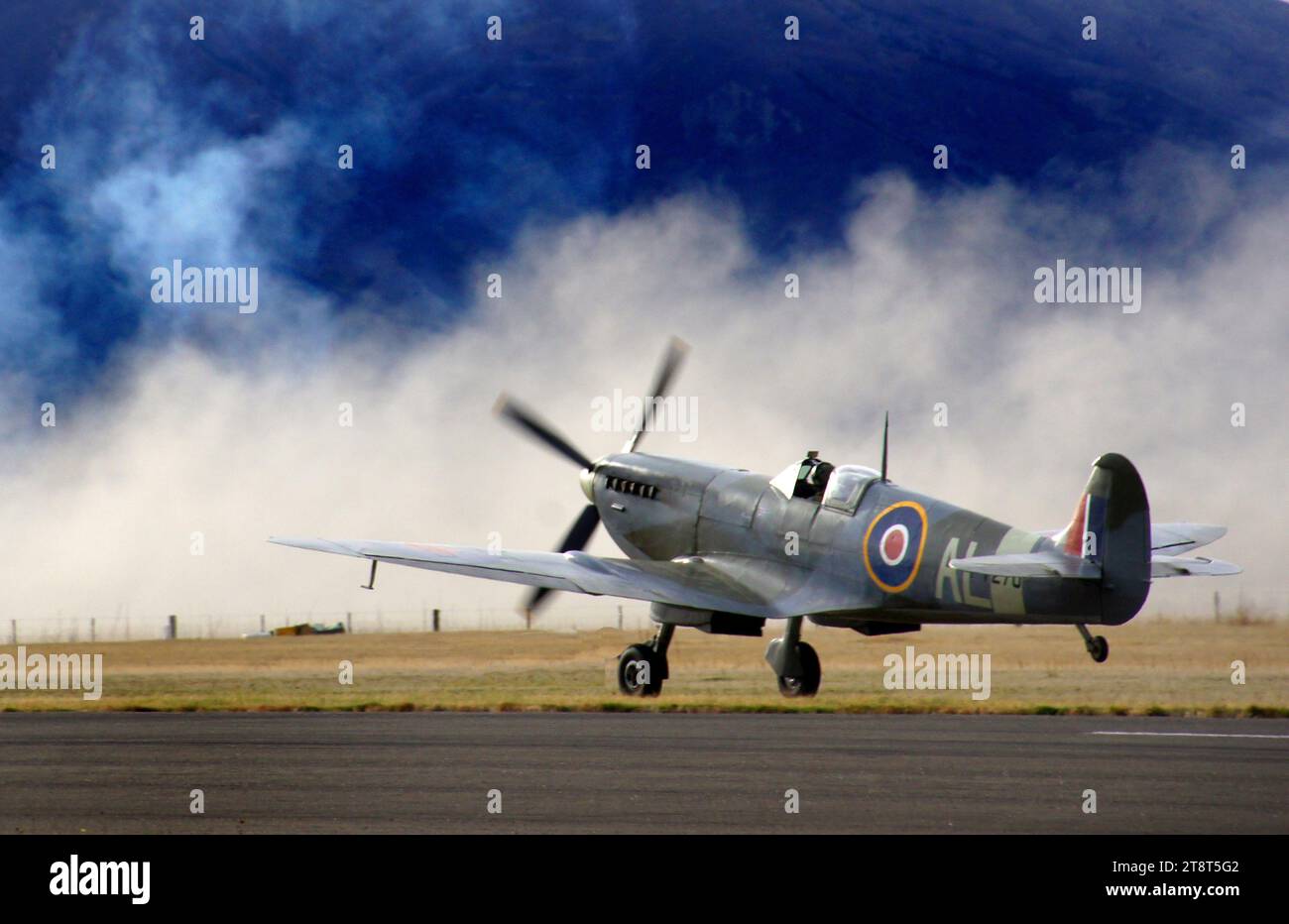 Supermarine Spitfire Mk IXc PV270 Stock Photo