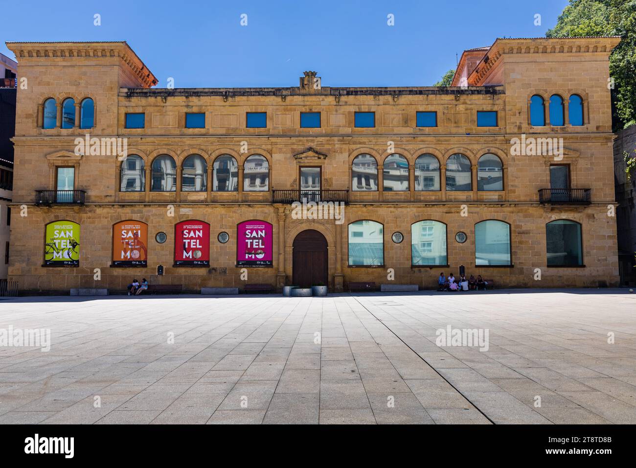San Telmo, a museum of the Basque society, addressing old and contemporary Basque culture, arts and history. San Sebastian, Basque Country, Spain Stock Photo