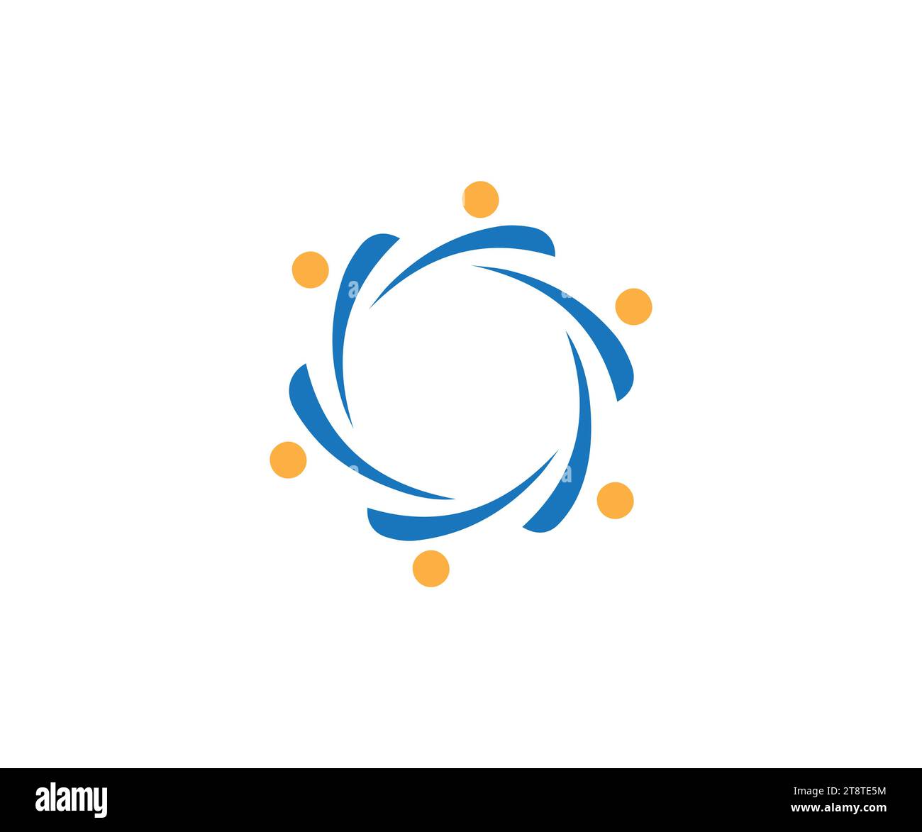 Team logo design vector Stock Vector Image & Art - Alamy