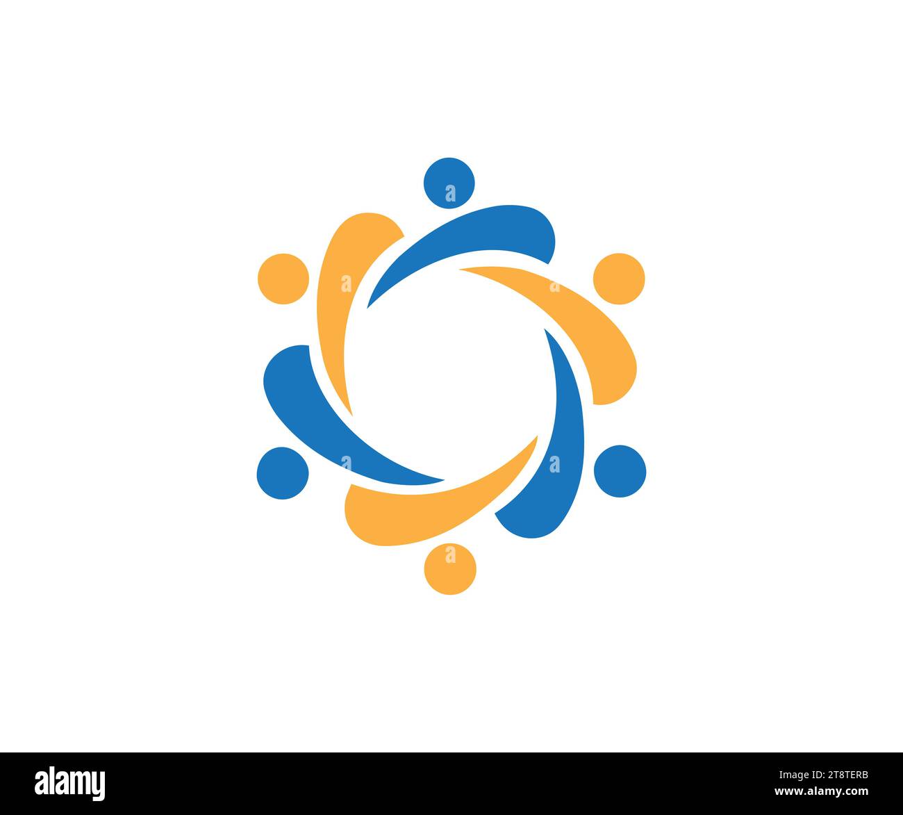 Team logo design vector Stock Vector Image & Art - Alamy