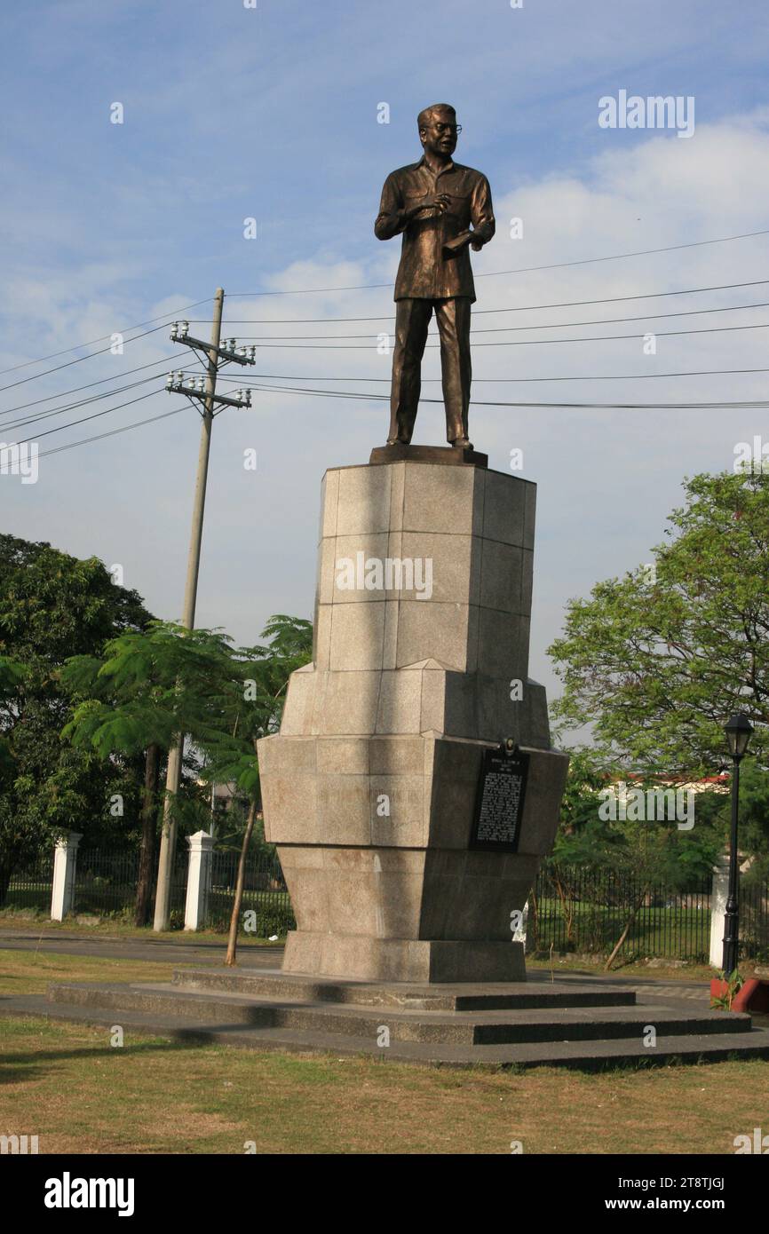Ninoy Aquino Monument, Rizal Park, Manila, Luzon, Philippines Stock
