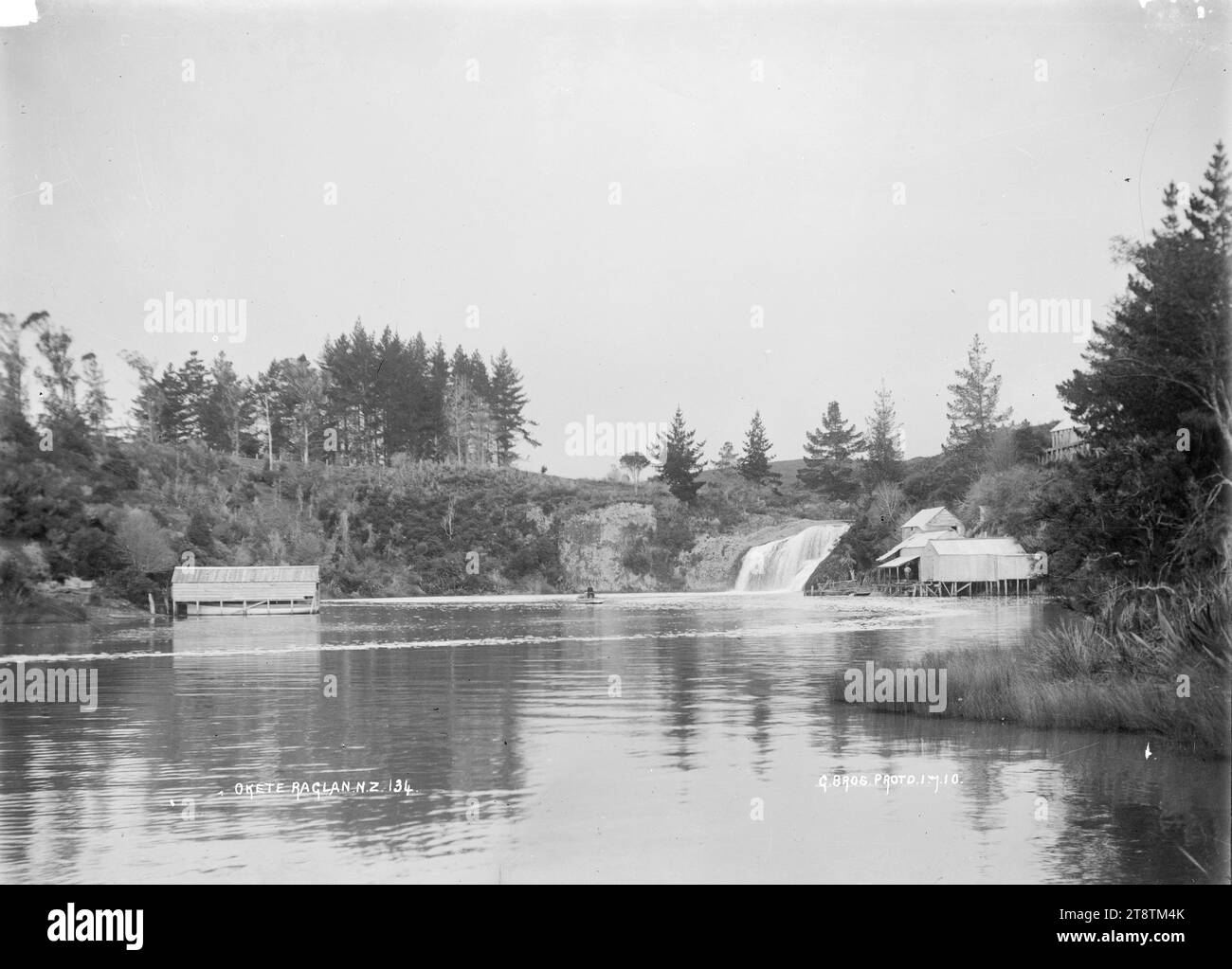 Okete Creek And Falls Okete Creek And Falls 1910 Photographed By Gilmour Brothers Walliss