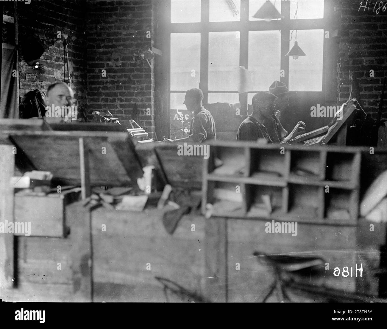 The New Zealand Division printing press, World War I, The New Zealand