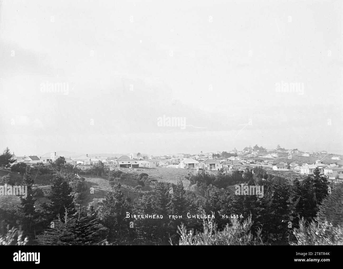 View looking from Chelsea to Birkenhead, Auckland, New Zealand, View of