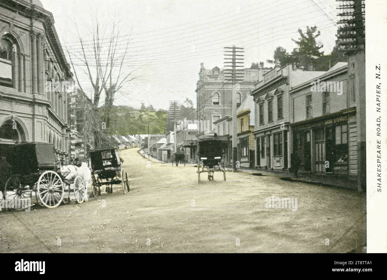 Early 1900s postcard photo of 2 infants in baby carriage Early 1900s postcard photo of 2 infants in baby carriage