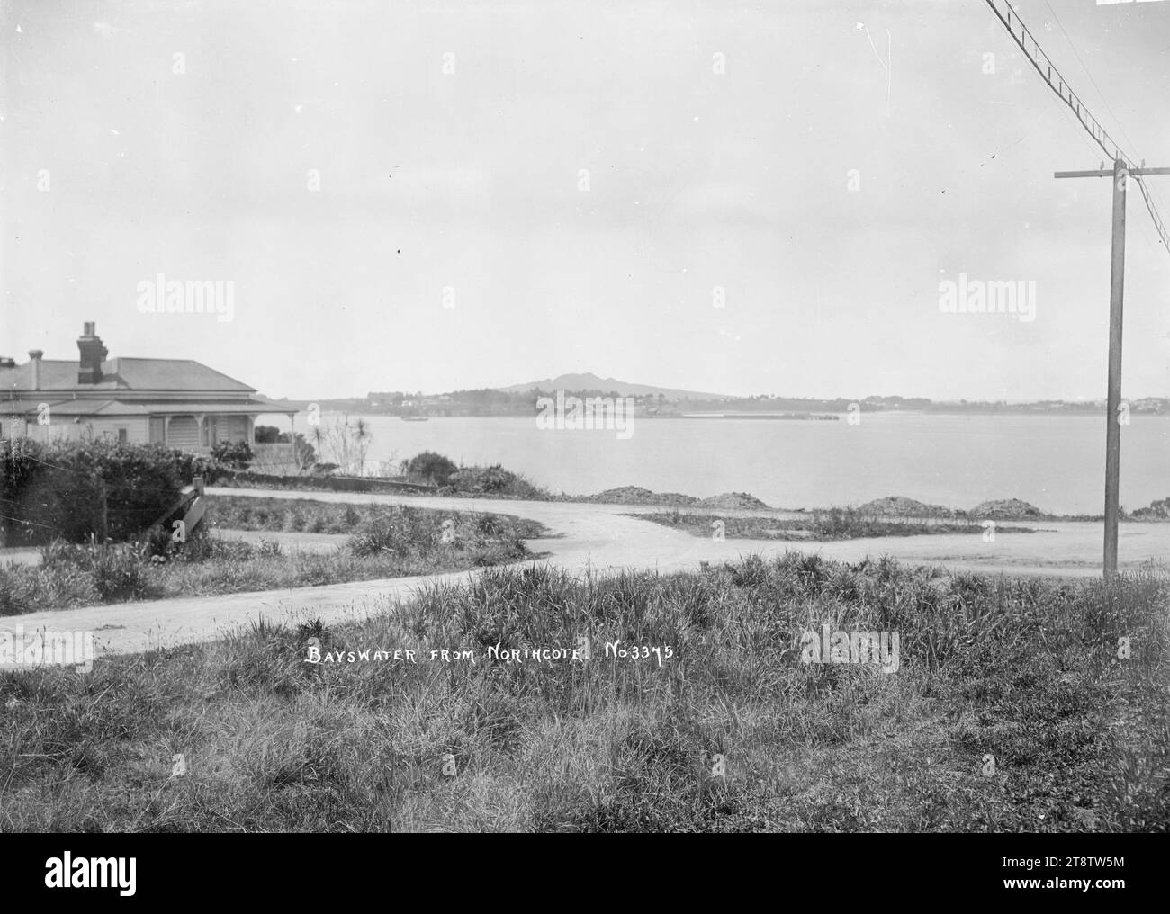 Bayswater from Northcote, Auckland, New Zealand, View of Bayswater from