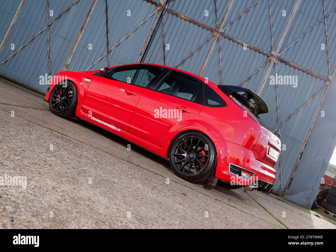 modified-mk2-ford-focus-st-stock-photo-alamy