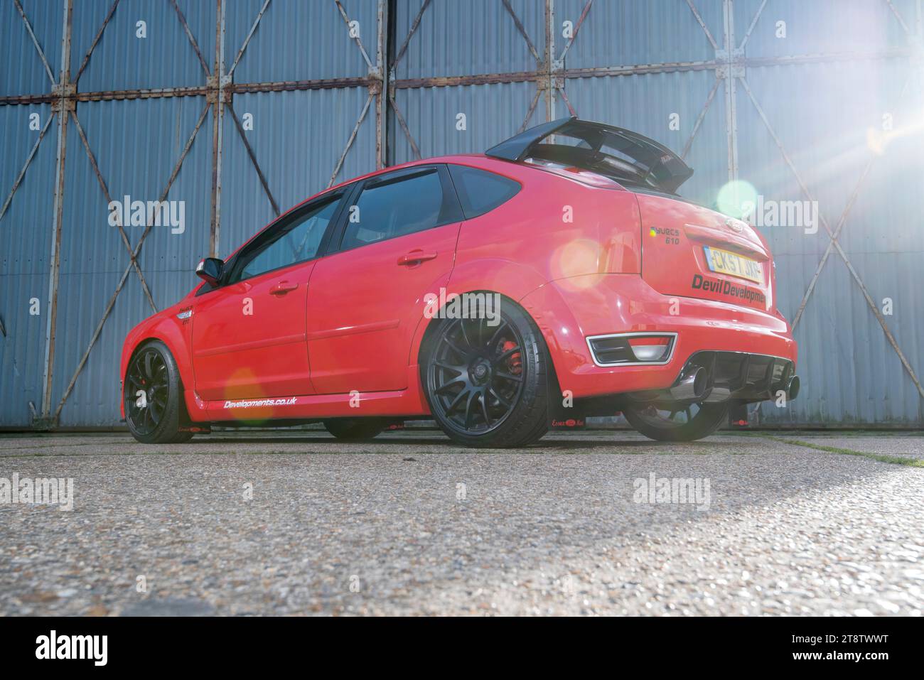 Modified Mk2 Ford Focus ST Stock Photo - Alamy