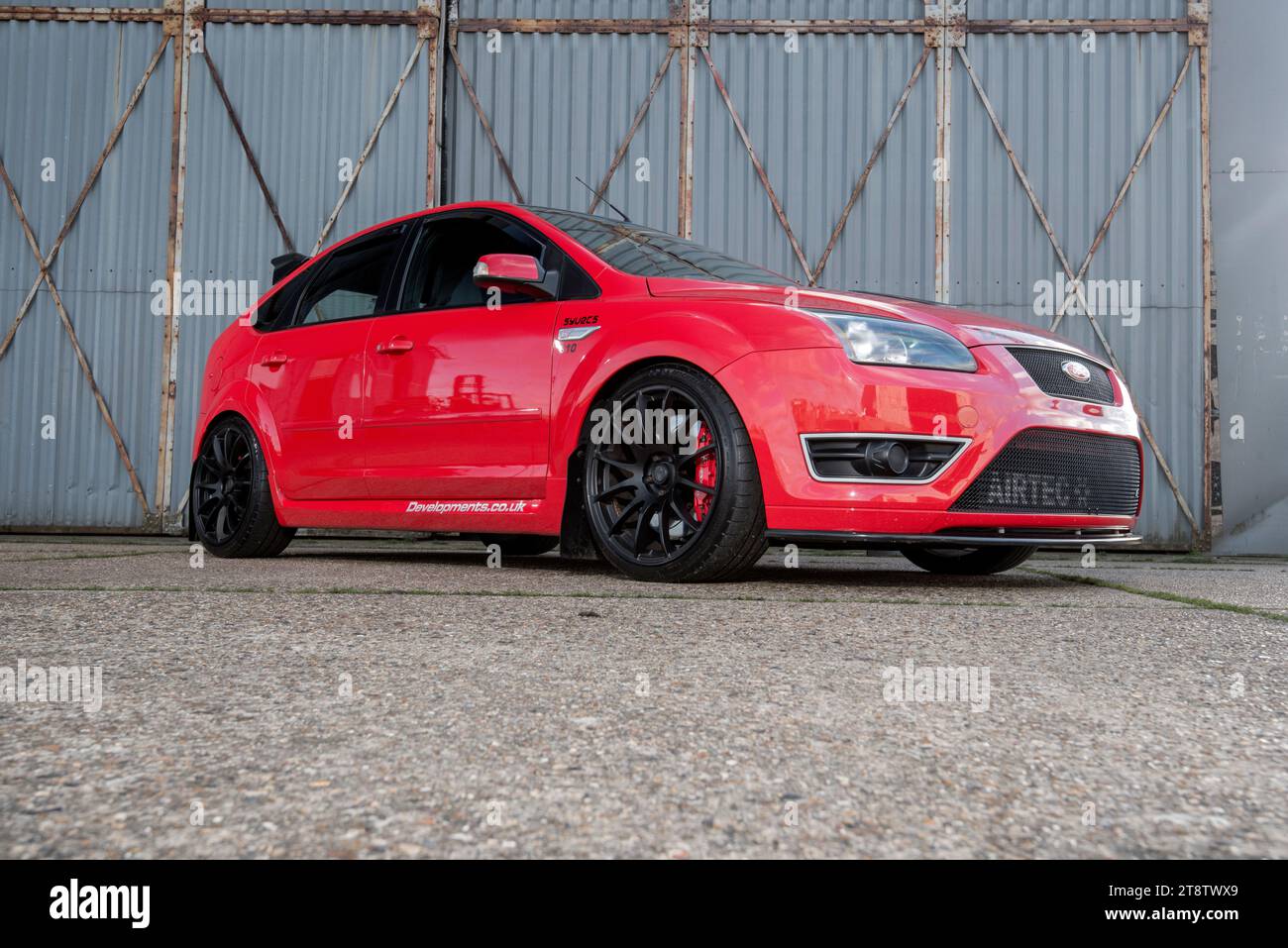 Modified Mk2 Ford Focus ST Stock Photo - Alamy