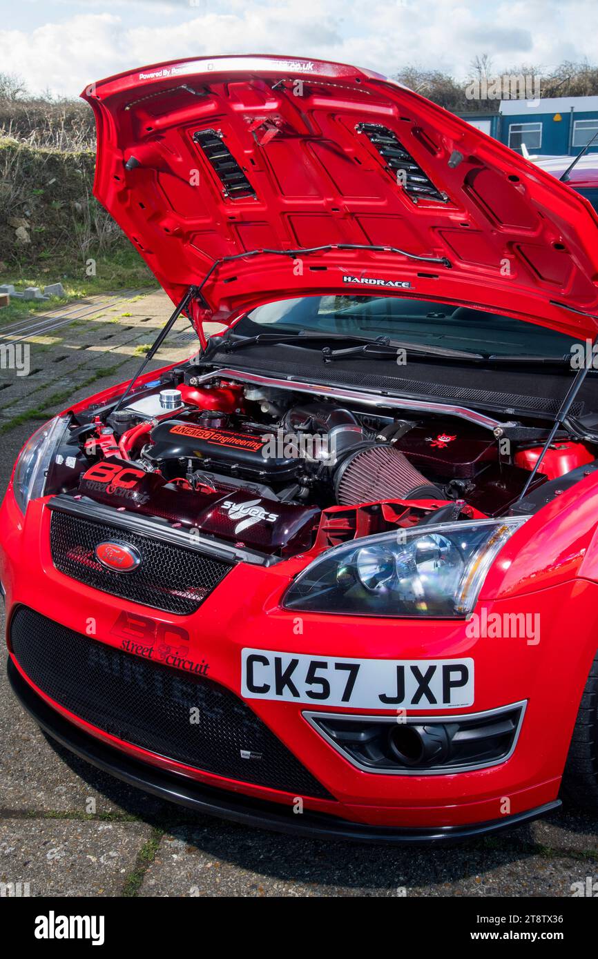 Modified Mk2 Ford Focus ST Stock Photo - Alamy