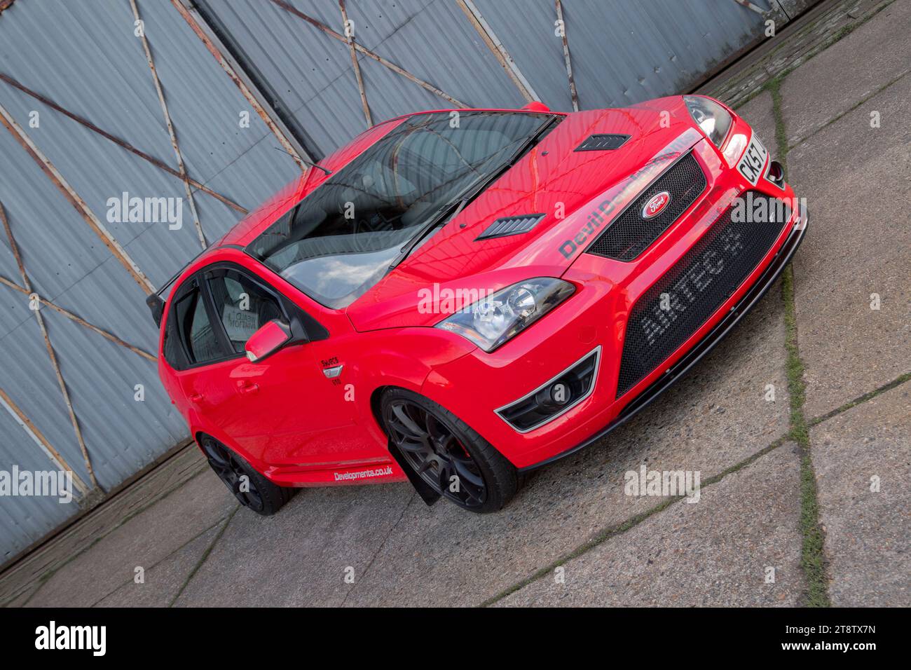 Modified Mk2 Ford Focus ST Stock Photo - Alamy