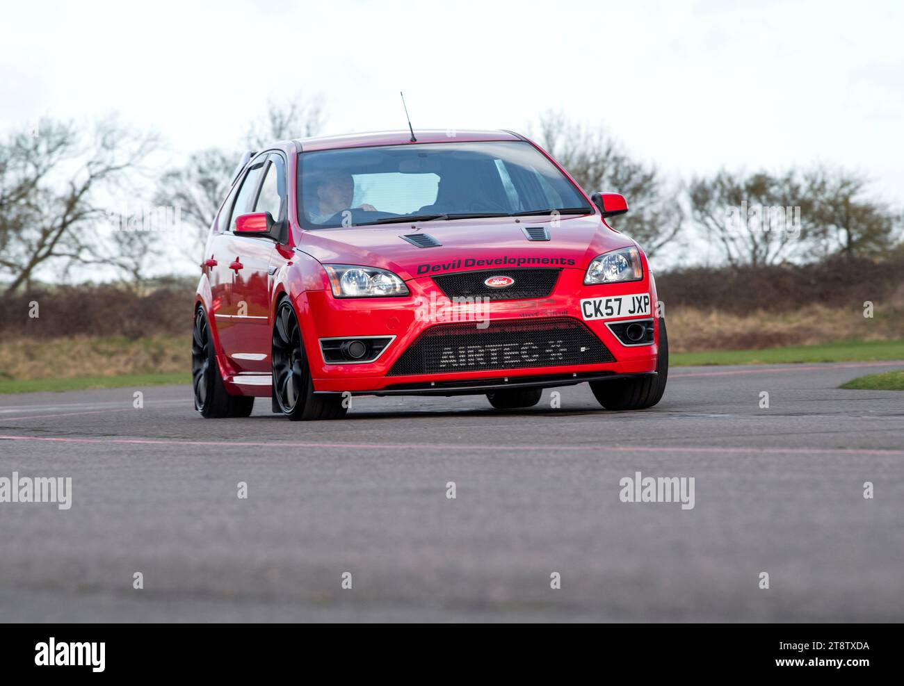 Modified Mk2 Ford Focus ST Stock Photo - Alamy