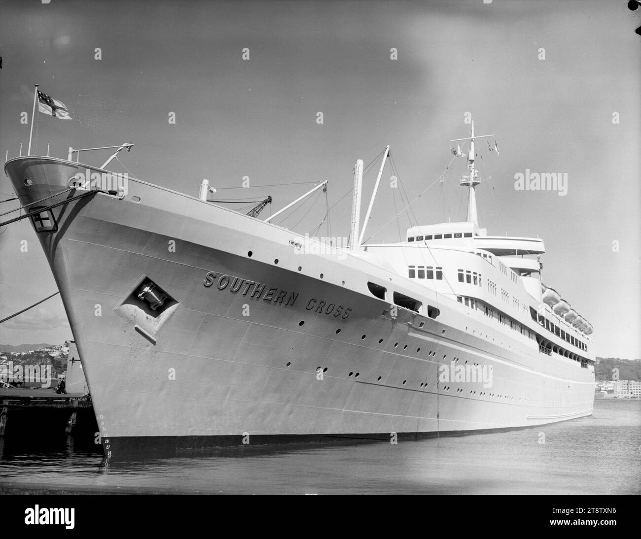 The passenger ship Southern Cross Stock Photo