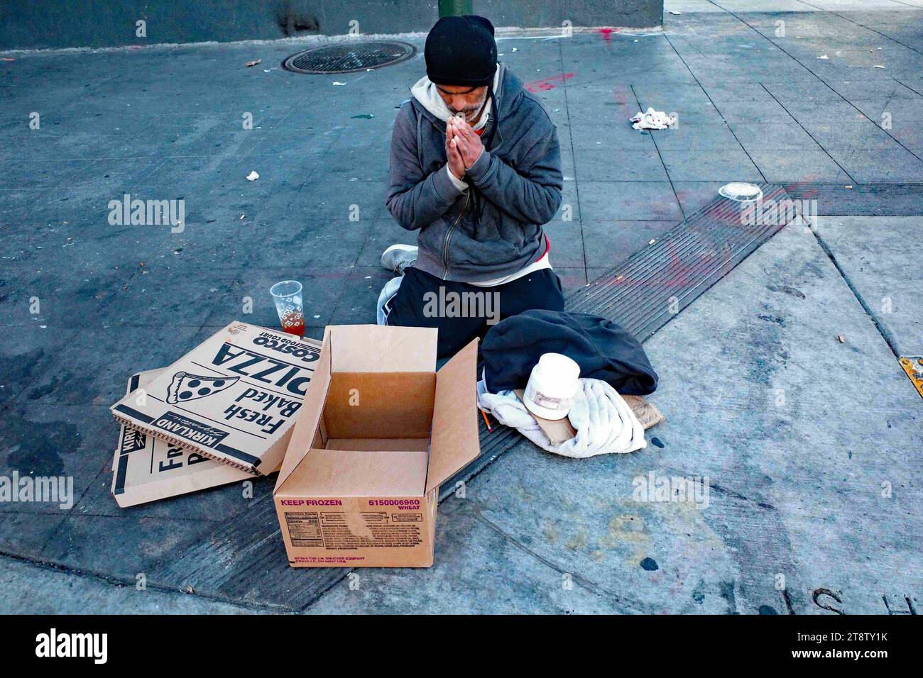 San Francisco, USA. 12th Nov, 2023., San Francisco, Tenderloin District