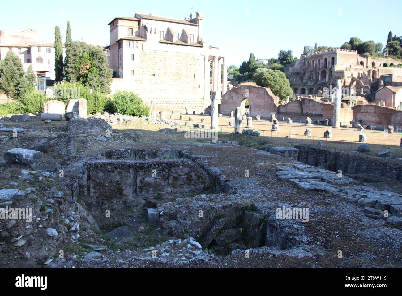 Roman Forum (Forum Romanum), Ancient Rome Historic Center, Rome, Italy ...