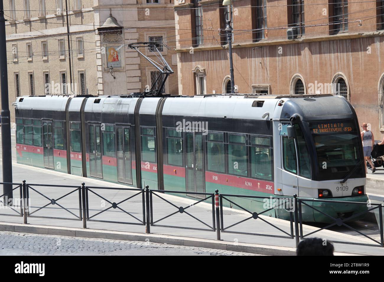 Rome Trolley, Ancient Rome Historic Center, Rome, Italy Stock Photo - Alamy
