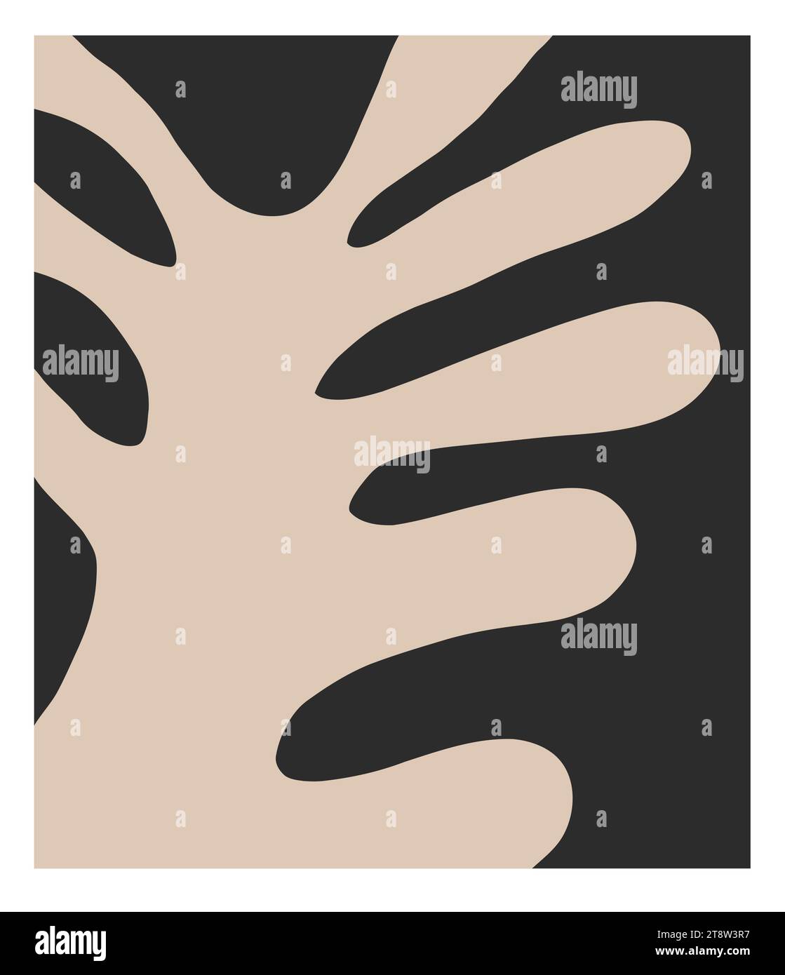 Hand drawn vector abstract graphic line art simple,contemporary ...