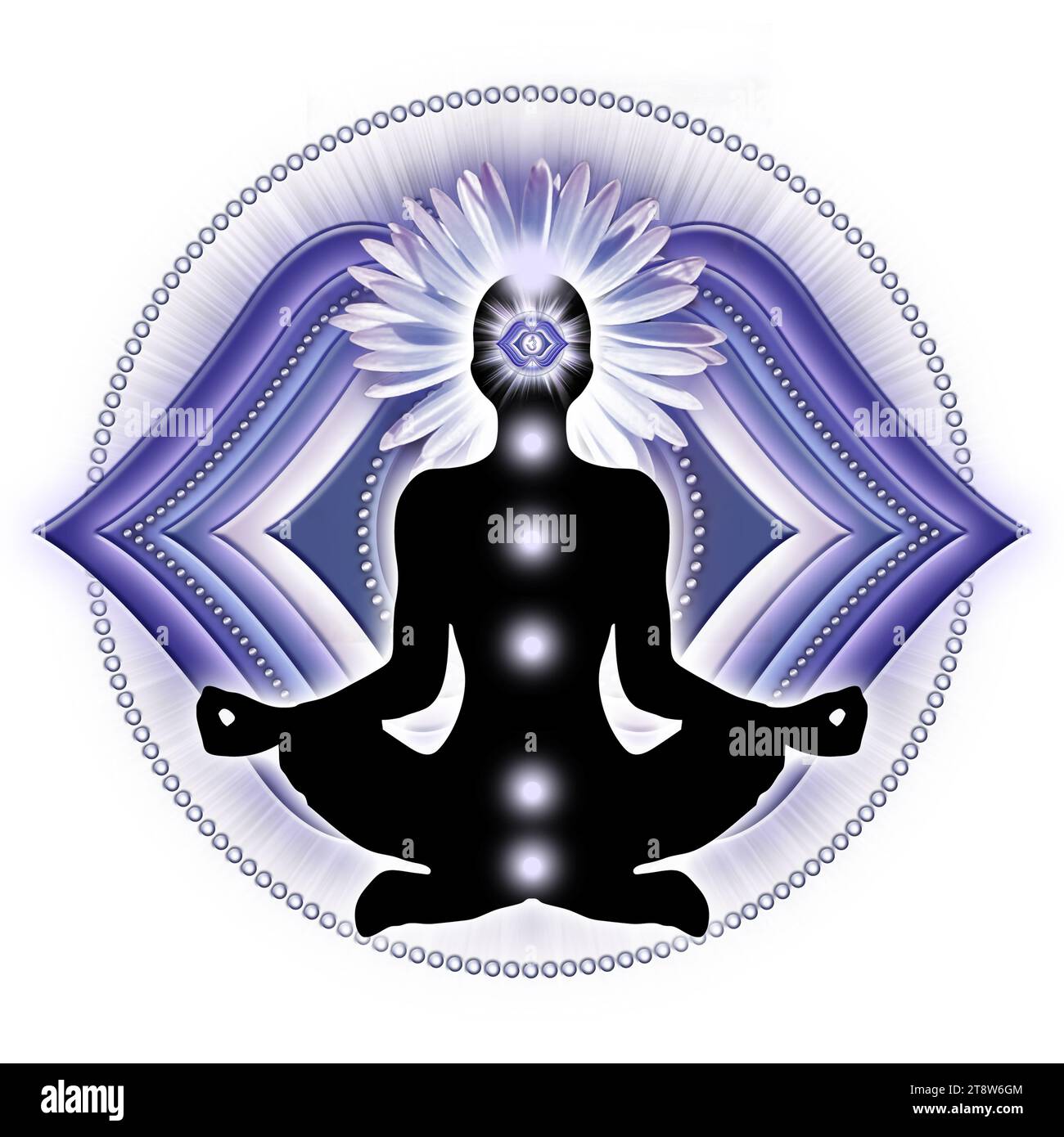 Chakra meditation hi-res stock photography and images - Alamy