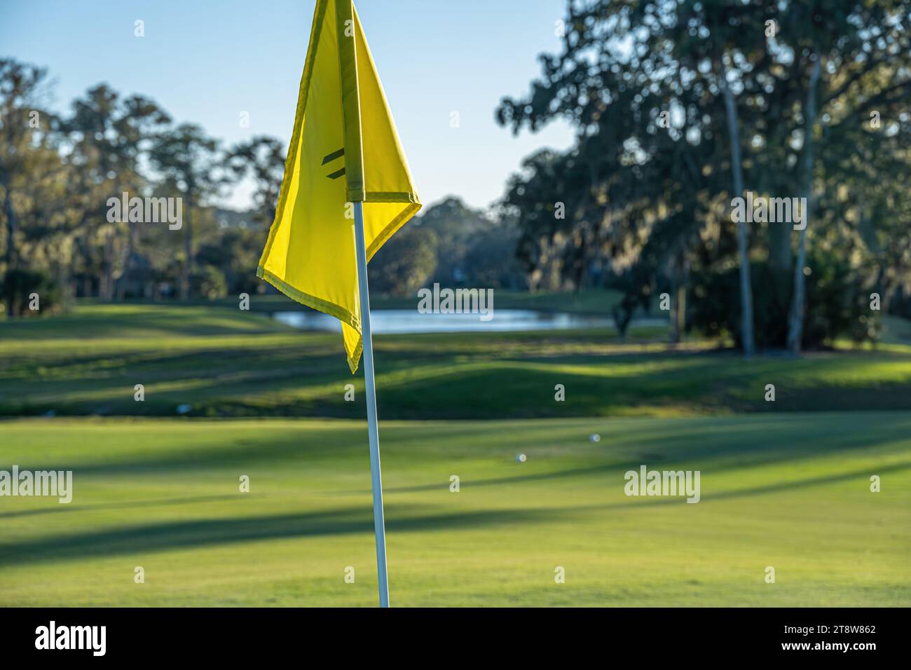 The Yards Golf Course, nestled in the Sawgrass Players Club community, in Ponte Vedra Beach, Florida. (USA) Stock Photo