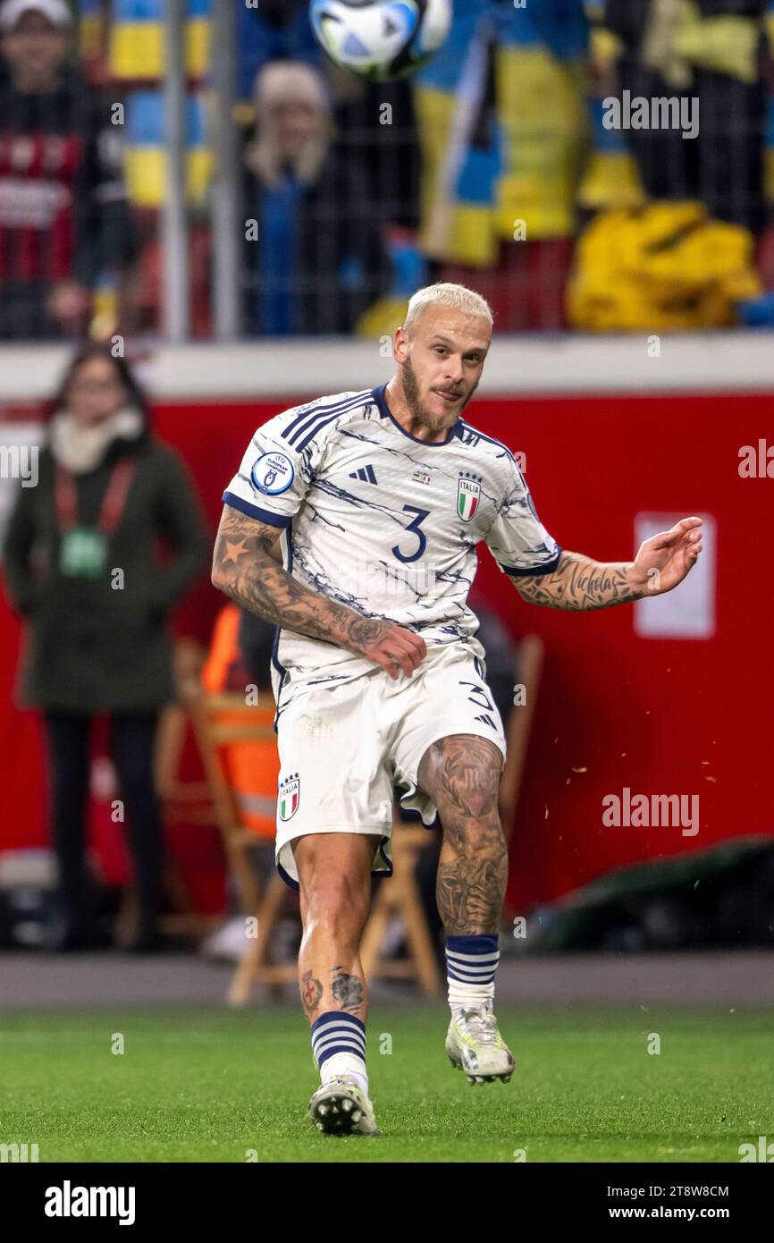 Milan, Italy - September 12, 2023, Federico Dimarco (Italy) during the UEFA  Euro 2024, European Qualifiers, Group C football match between Italy and  Ukraine on September 12, 2023 at San Siro stadium