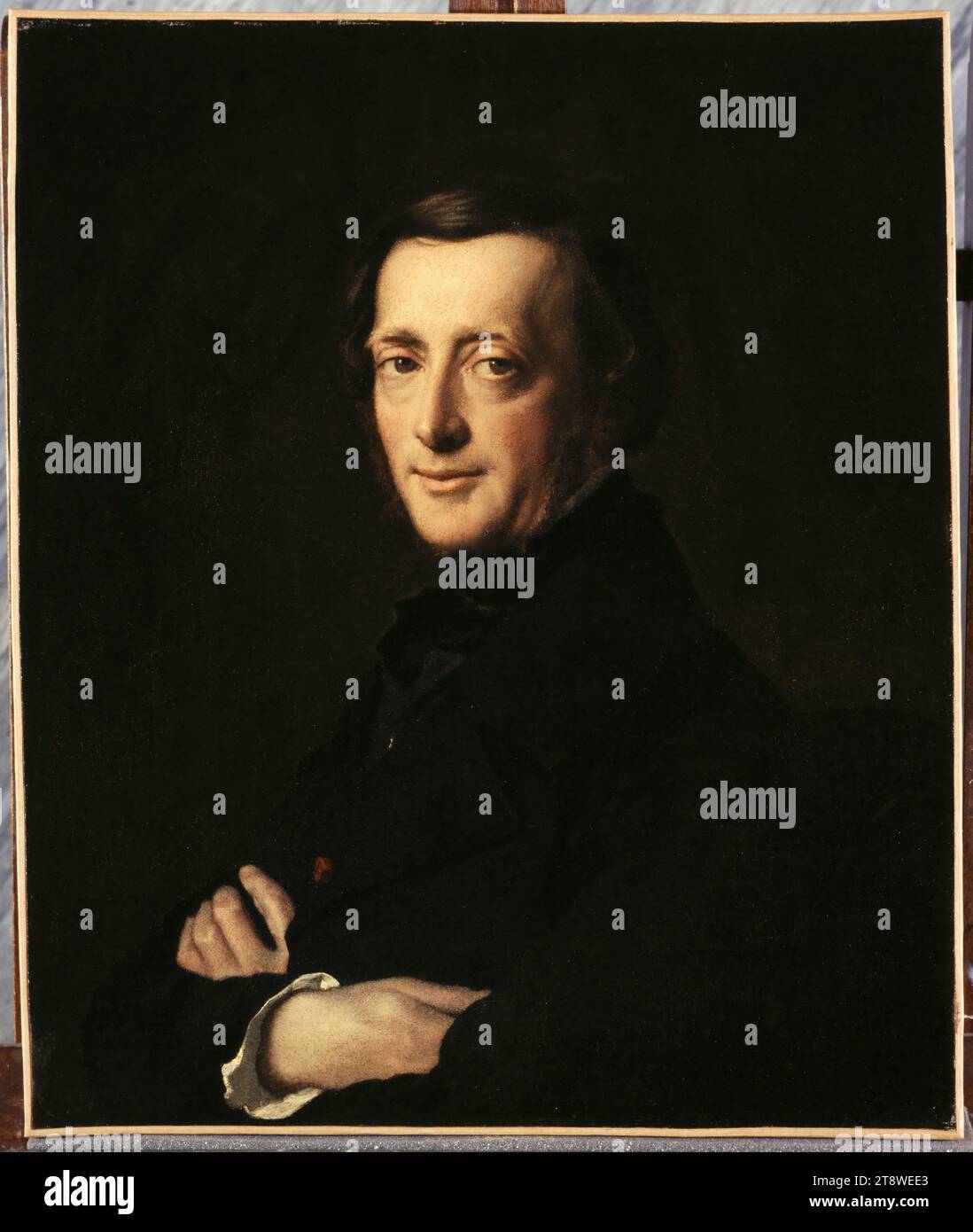 Portrait of Doctor M.G. Worms, Lehmann, Henri, Painter, In 1850, 3rd