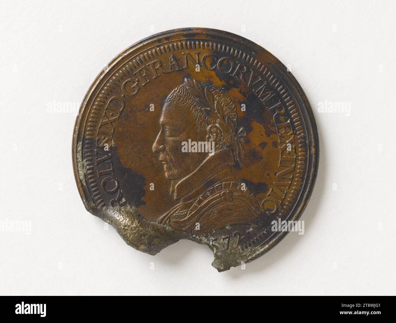 Charles IX, king of France (1550-1574). and Elisabeth of Austria, queen ...
