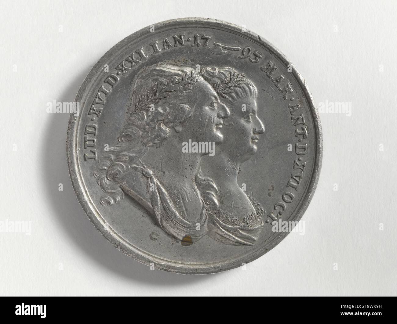 Commemoration of the death of Louis XVI and Marie-Antoinette,1793 ...