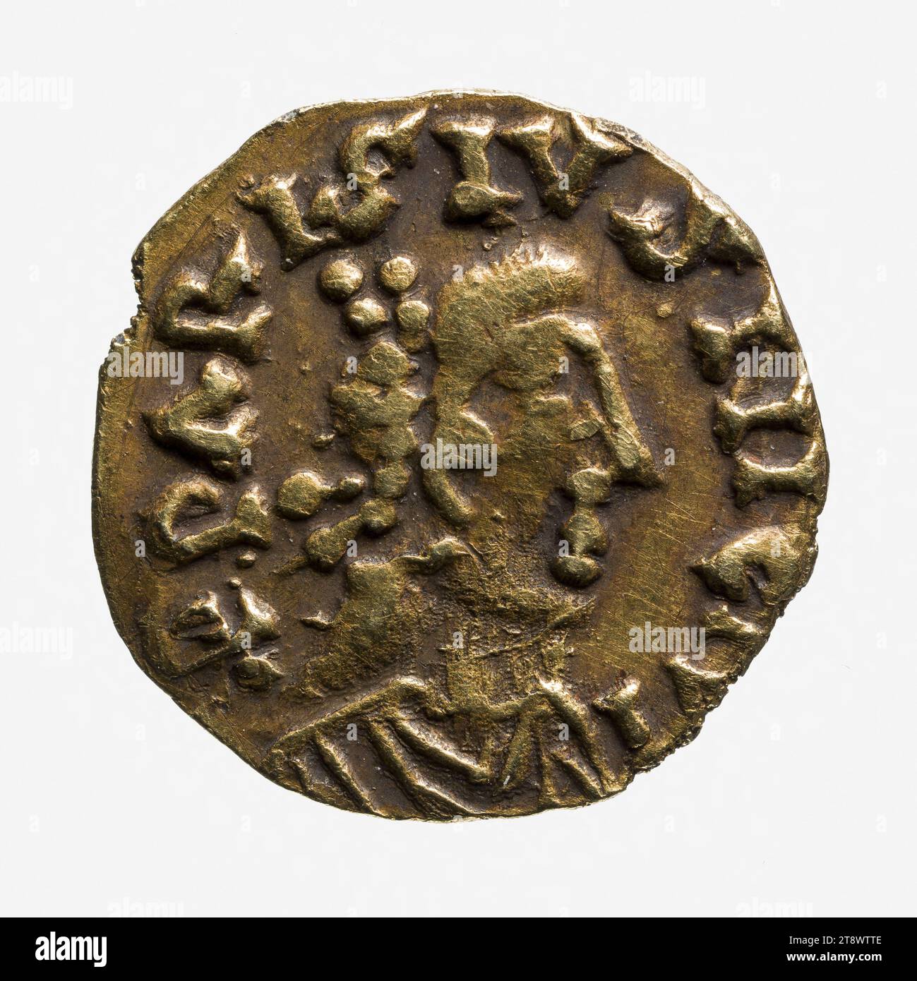 Third penny of Clovis II, 639641, Anonymous, Engraver in medals, Array