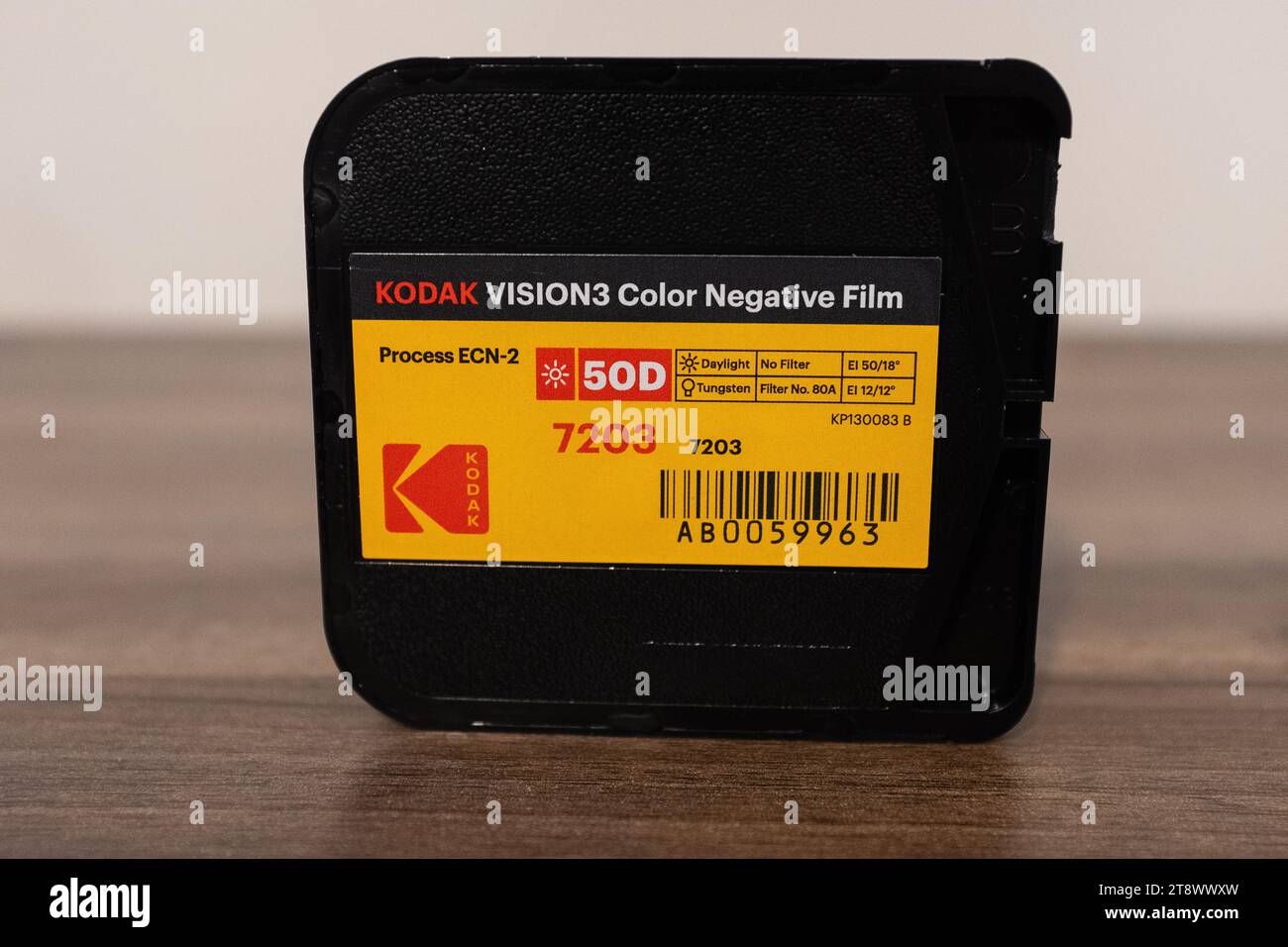 Kodak Vision 3, Color Negative Super 8mm film cartridge Stock Photo Alamy
