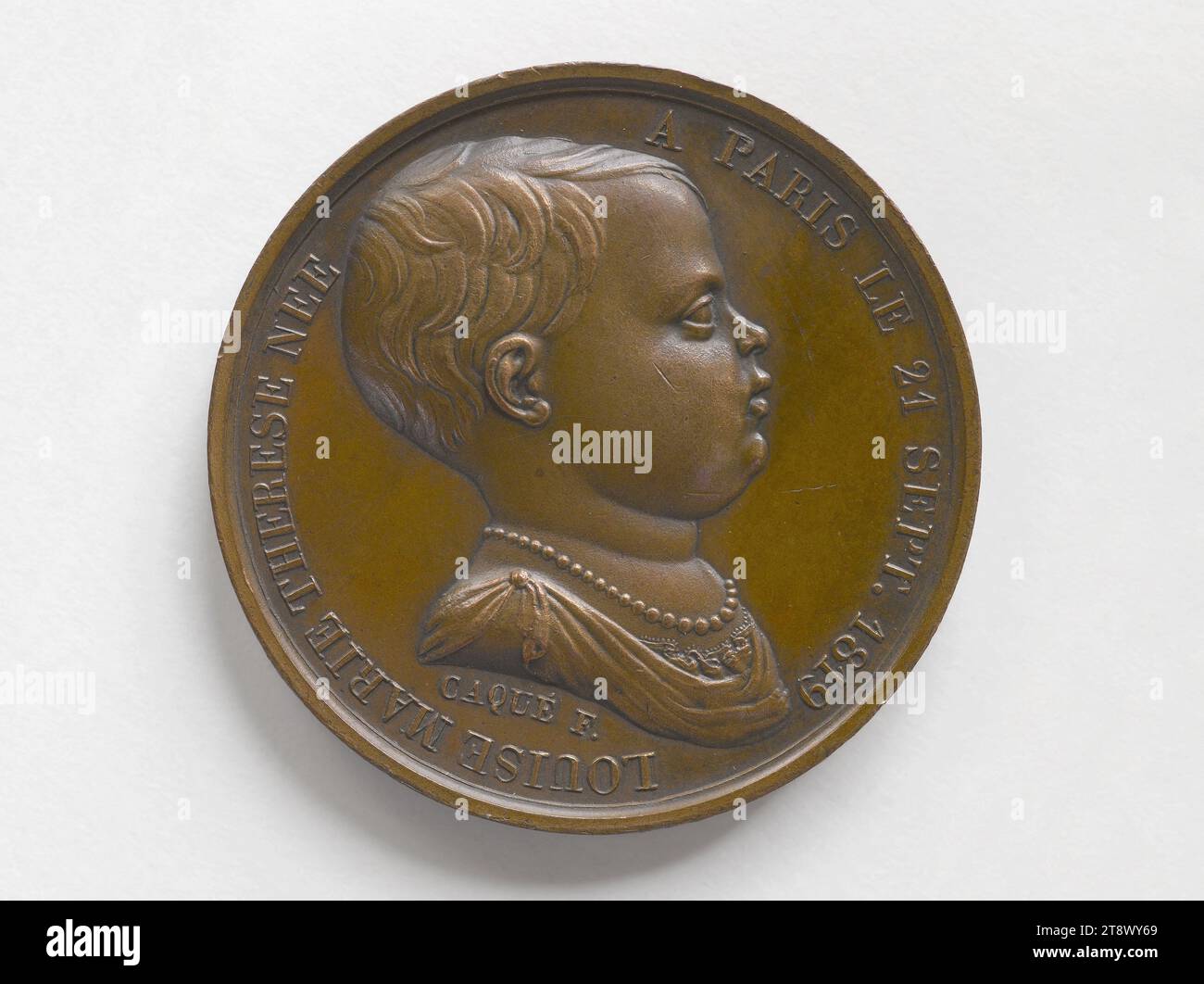 Louise Marie Thérèse d'Artois (18191864), after 1819, Caqué, Armand