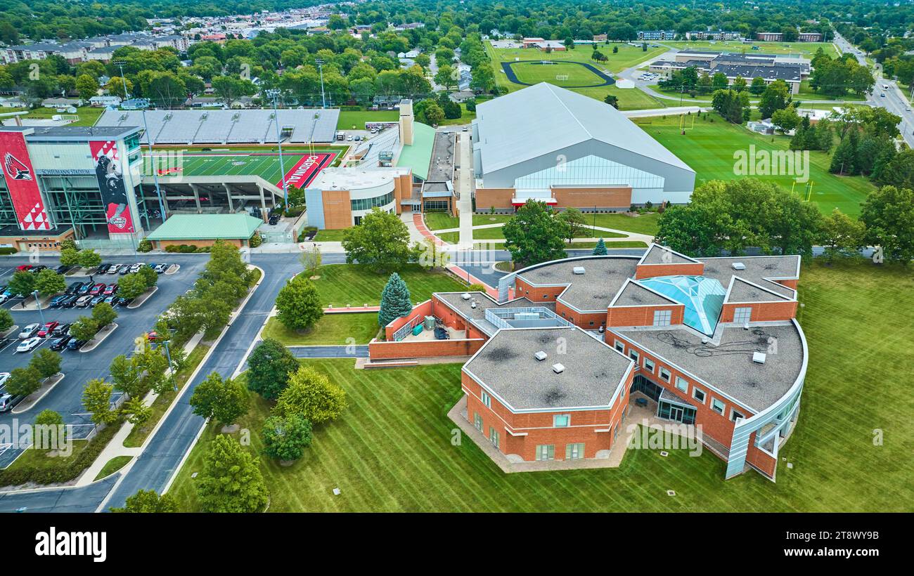 Alumni stadium aerial hires stock photography and images Alamy