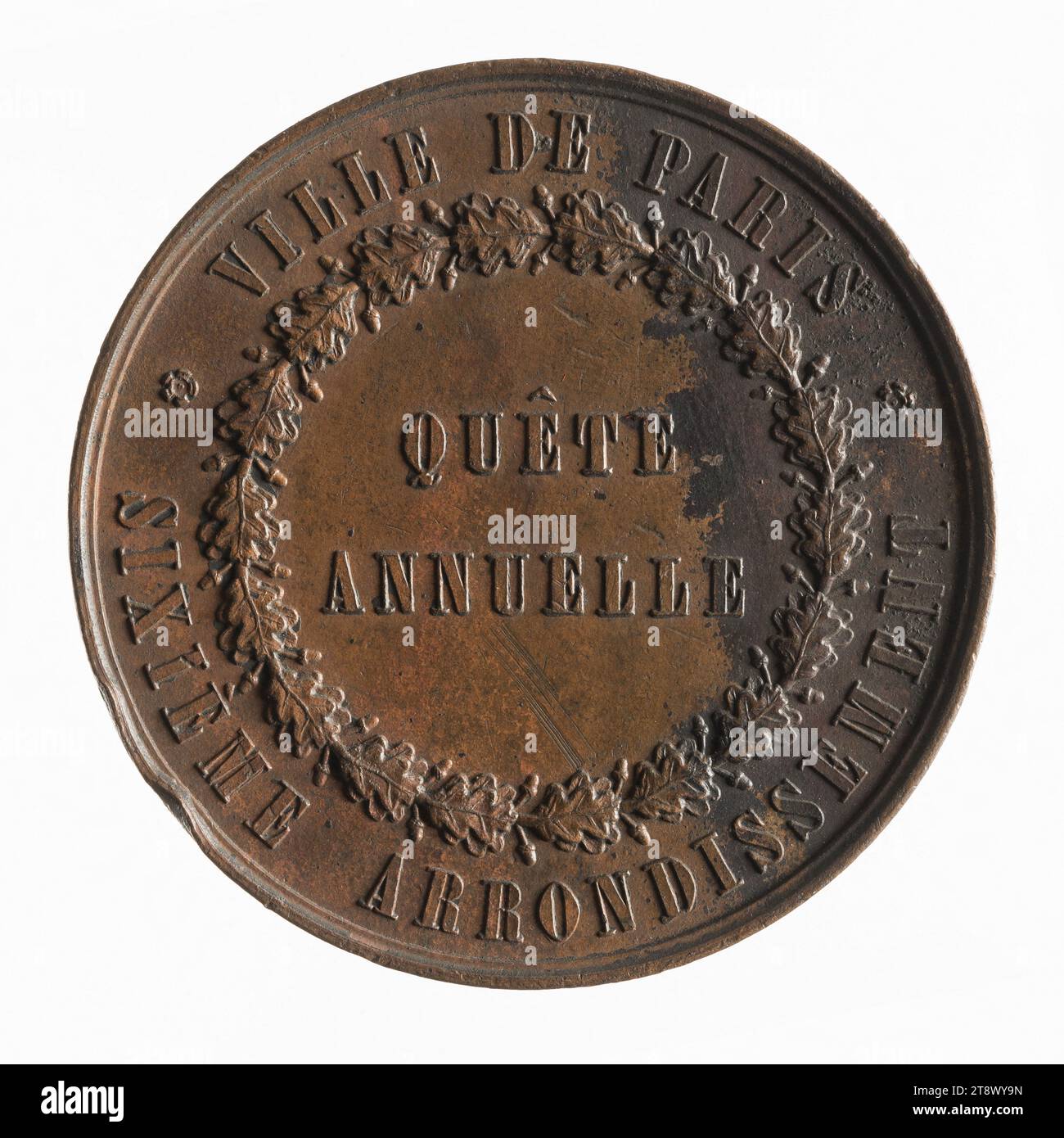 Annual quest for the 6th arrondissement of Paris, Second Empire, Caqué ...