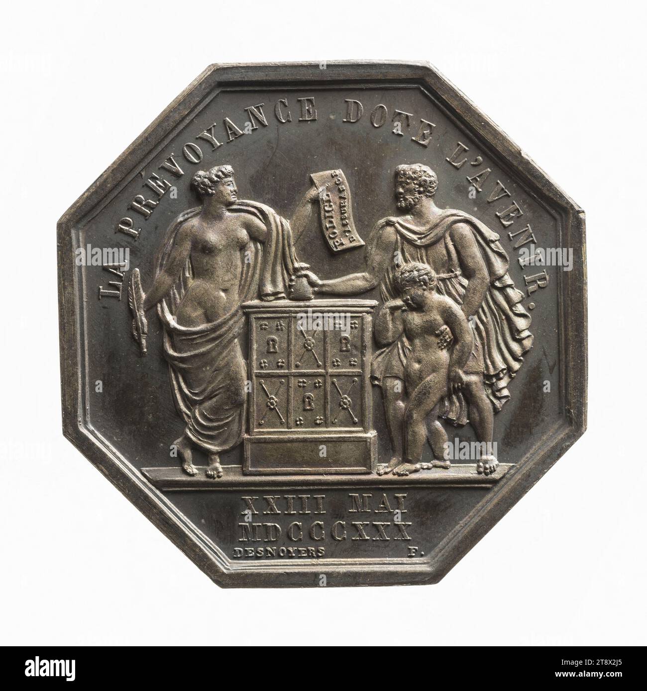 La Nationale insurance company on human life, May 23, 1830, Desnoyers