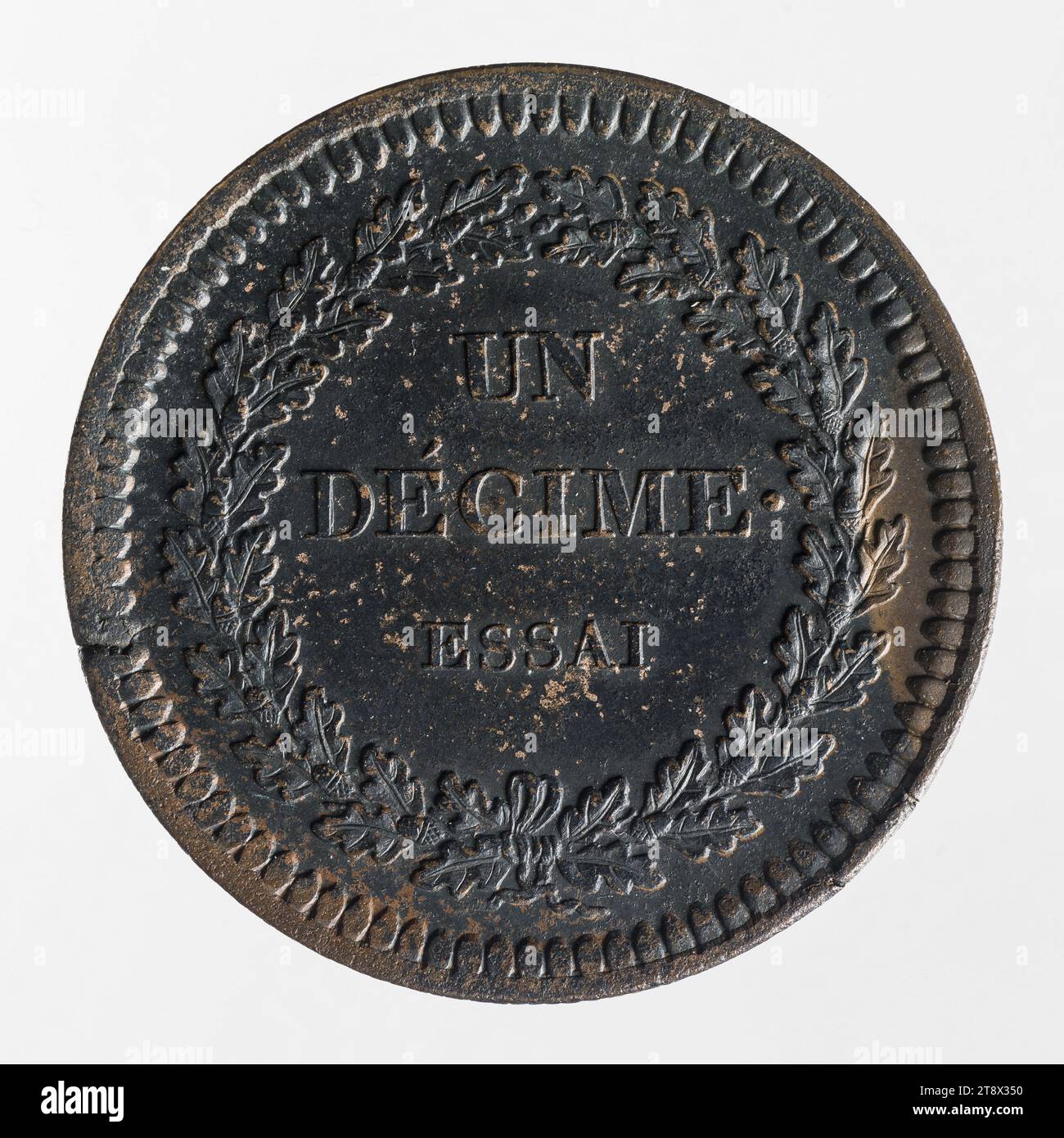 Louis philippes decime coin hi-res stock photography and images - Alamy