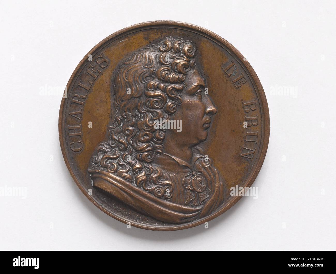 1818 Médaille commémorative de Charles Le Brun par Dubois 1818 Médaille commémorative de Charles Le Brun par Dubois