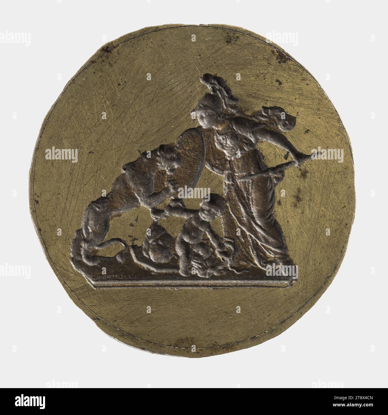 Coin: Libertas americana, 1783, Dupré, Augustin ou Auguste, Engraver in medals, Array, Numismatics, Coin - Hallmark, Metal, Dimensions - Work: Diameter: 5.1 cm, Weight (type dimension): 73.62 g Stock Photo