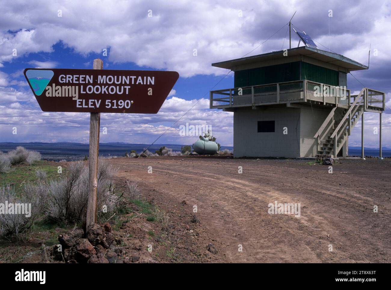 Green Mountain Lookout, Christmas Valley National Back Country Byway