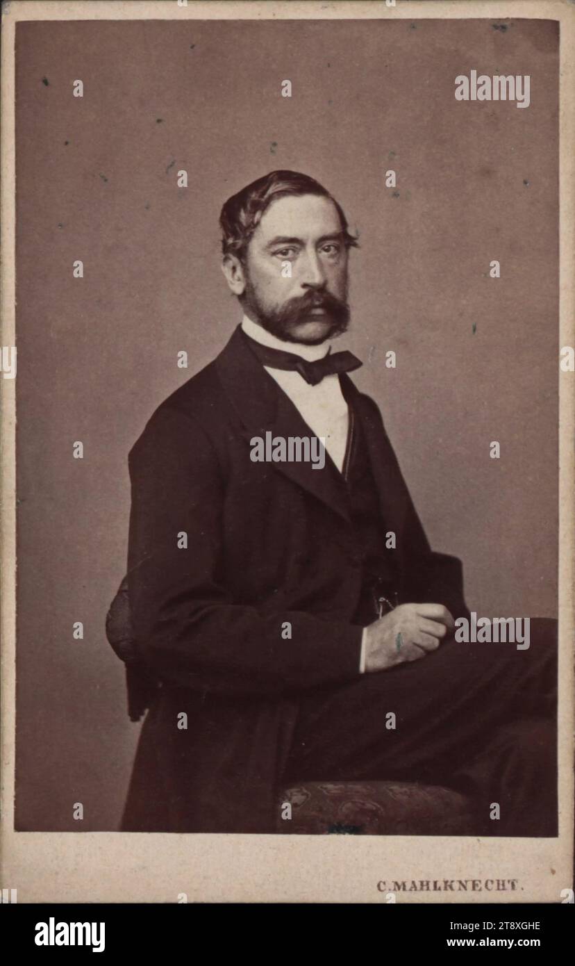 Franz Freiherr von Pitha (18101875), physician, Carl (Karl) Mahlknecht