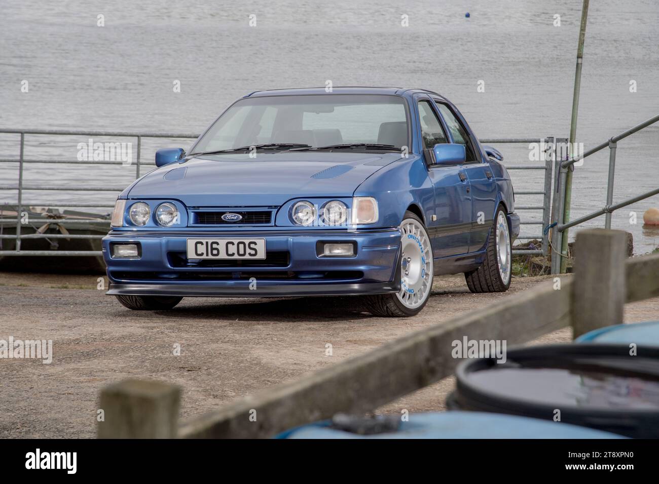 Ford cosworth sierra sapphire spoiler hi-res stock photography and