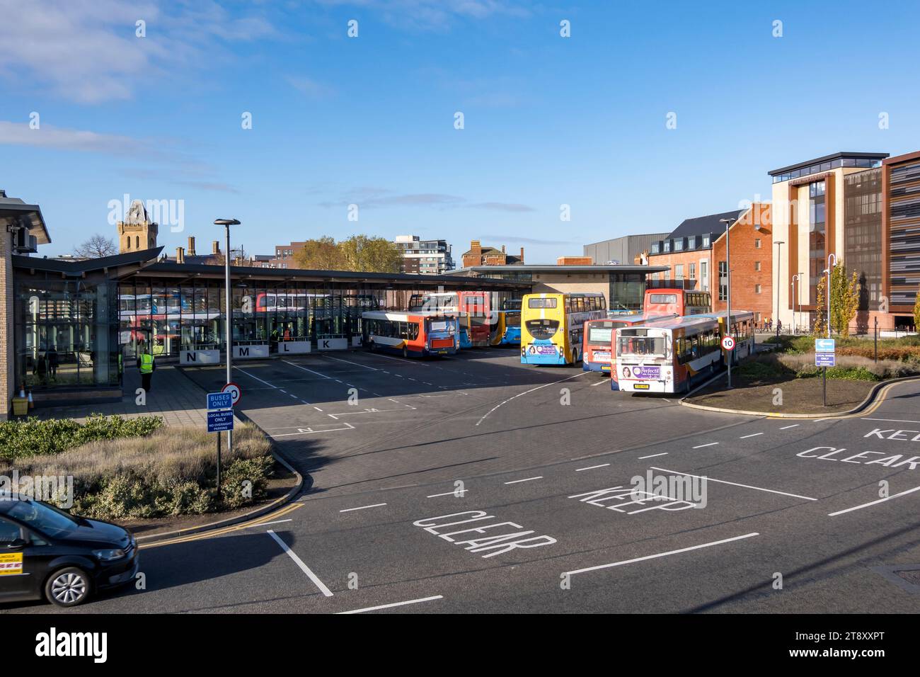 Lincoln Central Bus Station, Oxford Street, Lincoln City, Lincolnshire