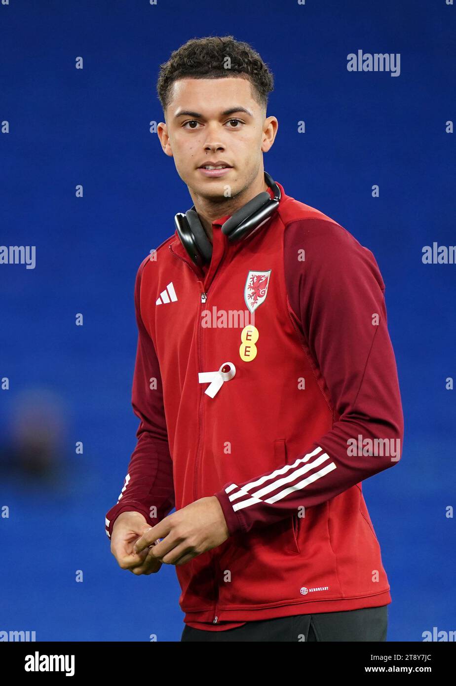 Wales' Brennan Johnson ahead of the UEFA Euro 2025 Qualifying Group D