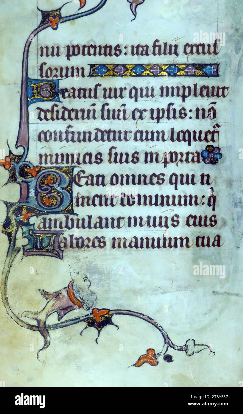 Incomplete Book of Hours, Marginalia, This Book of Hours was made ca ...
