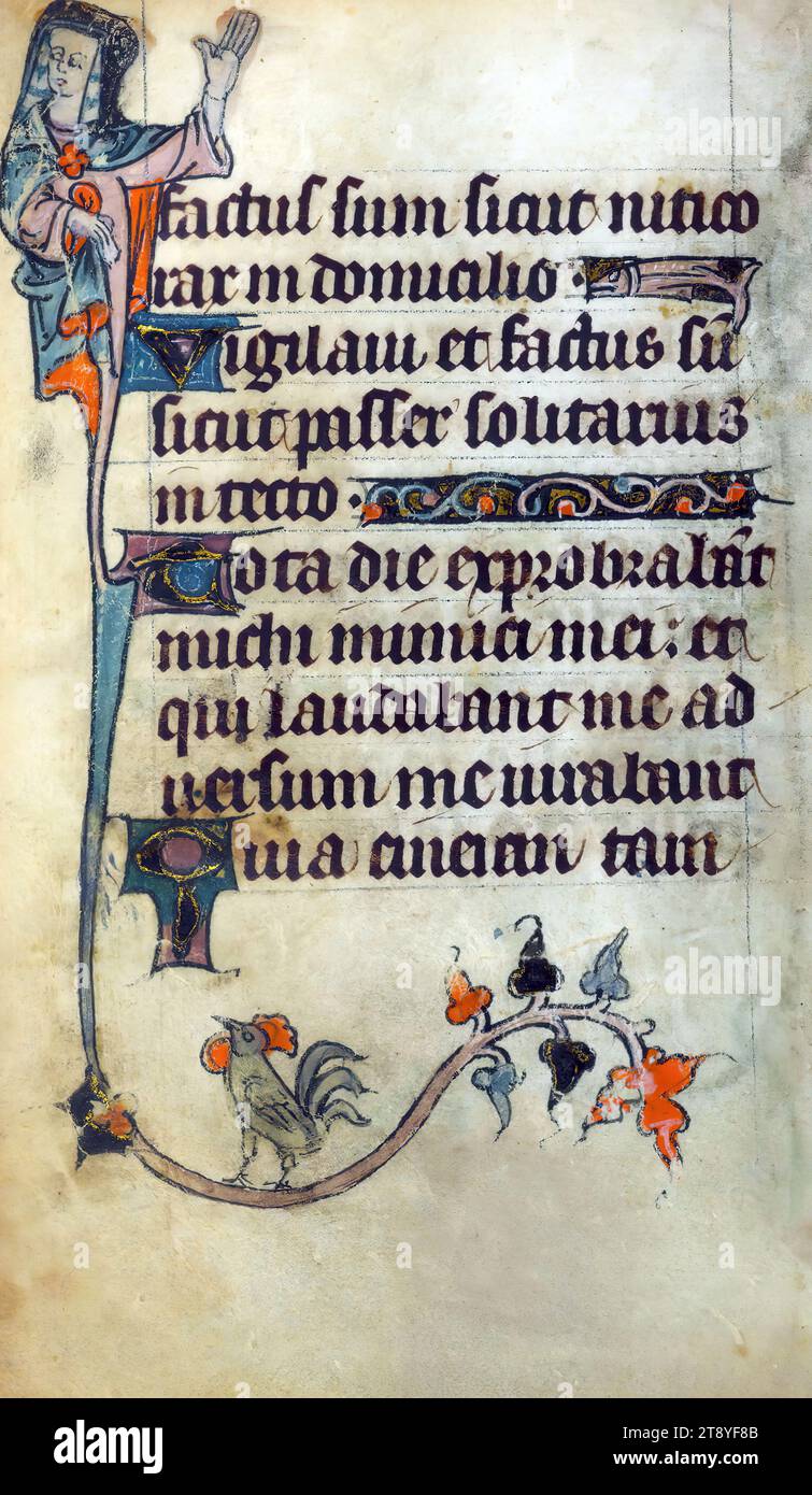 Incomplete Book of Hours, Marginalia, This Book of Hours was made ca ...