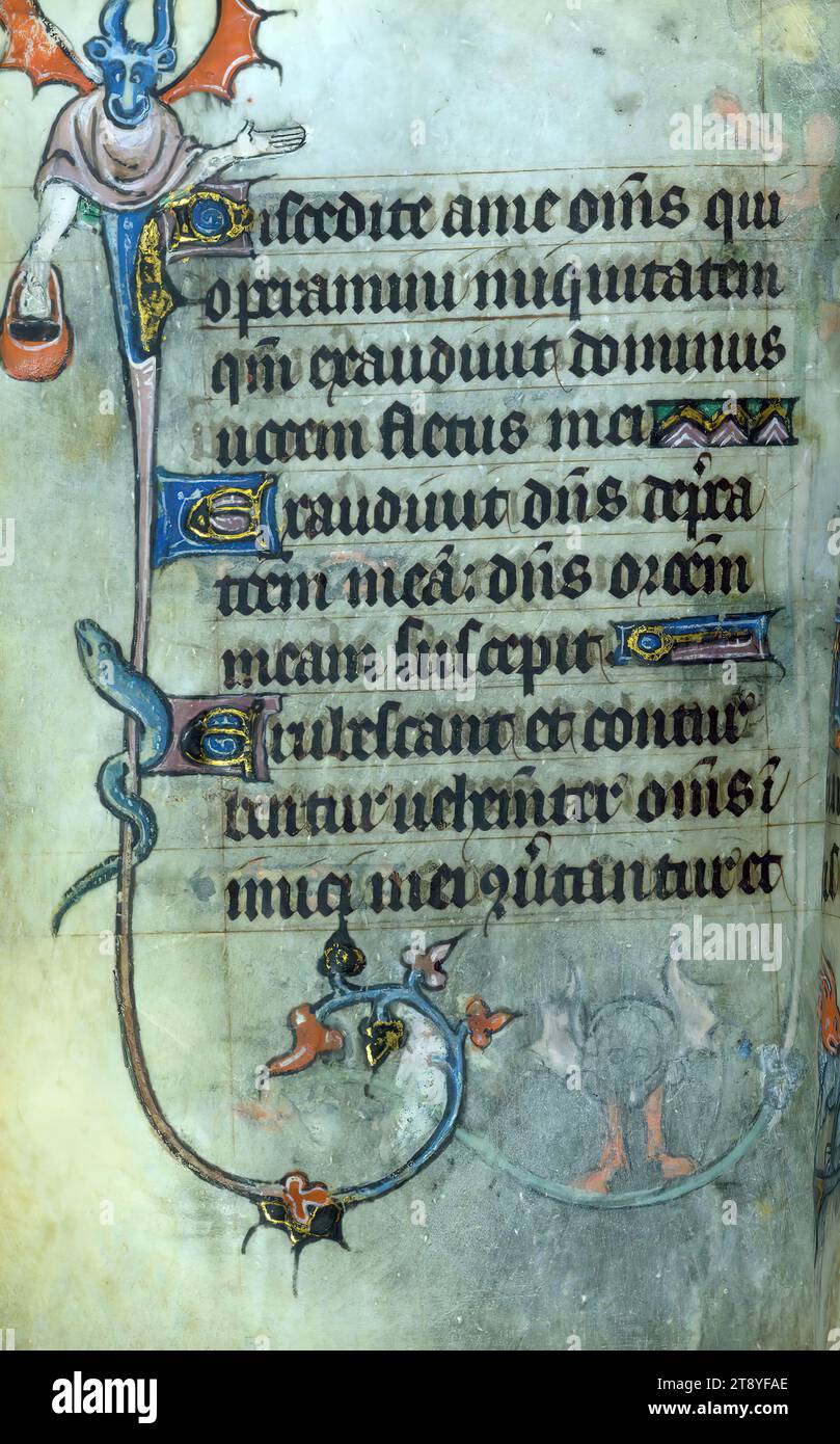 Incomplete Book of Hours, Marginalia, This Book of Hours was made ca ...