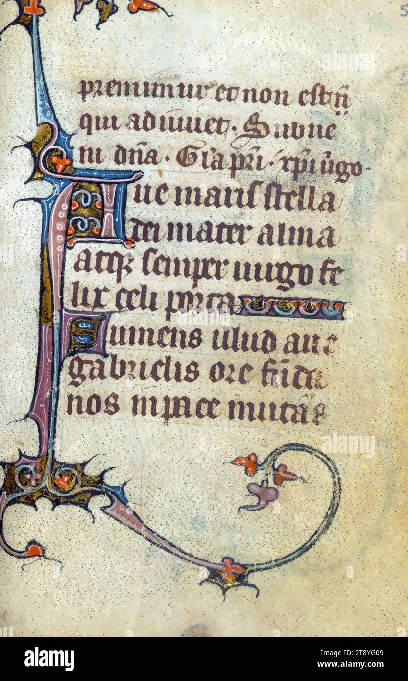 Incomplete Book of Hours, Marginalia, This Book of Hours was made ca ...