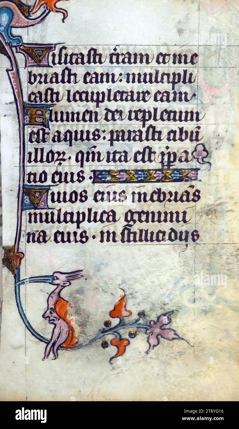 Incomplete Book of Hours, Marginalia, This Book of Hours was made ca ...