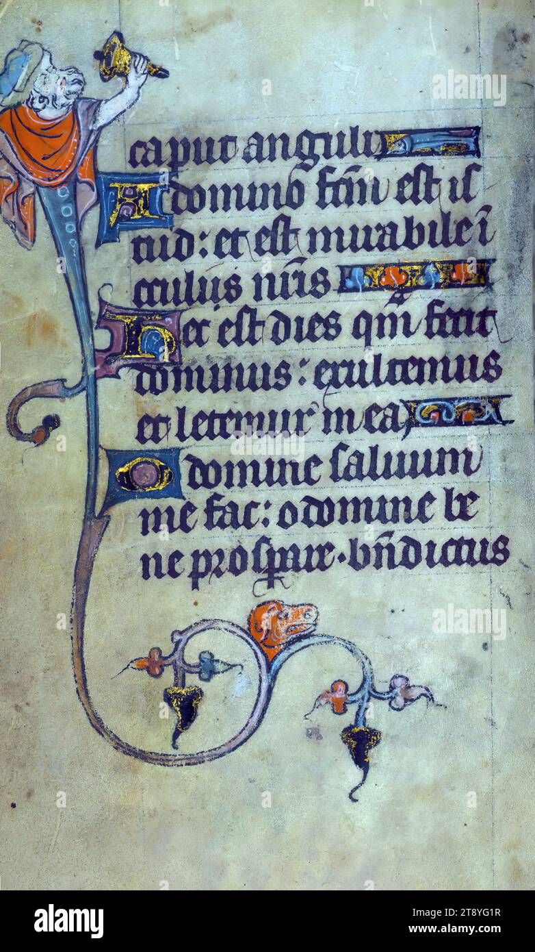 Incomplete Book of Hours, Marginalia, This Book of Hours was made ca ...