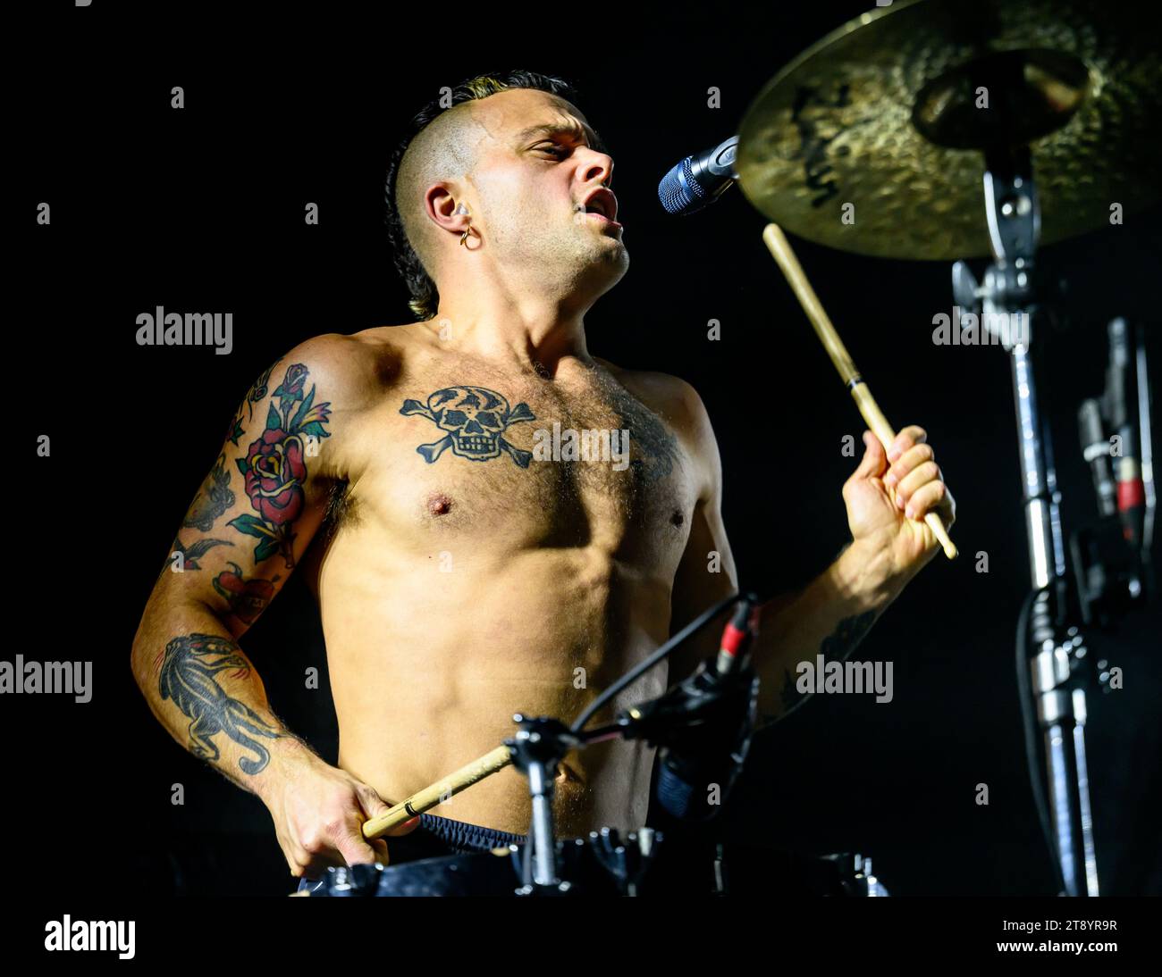 Brighton, UK. 20th Nov, 2023. Soft Play Pic. Isaac Holman (Laurie Vincent on Bass and Isaac