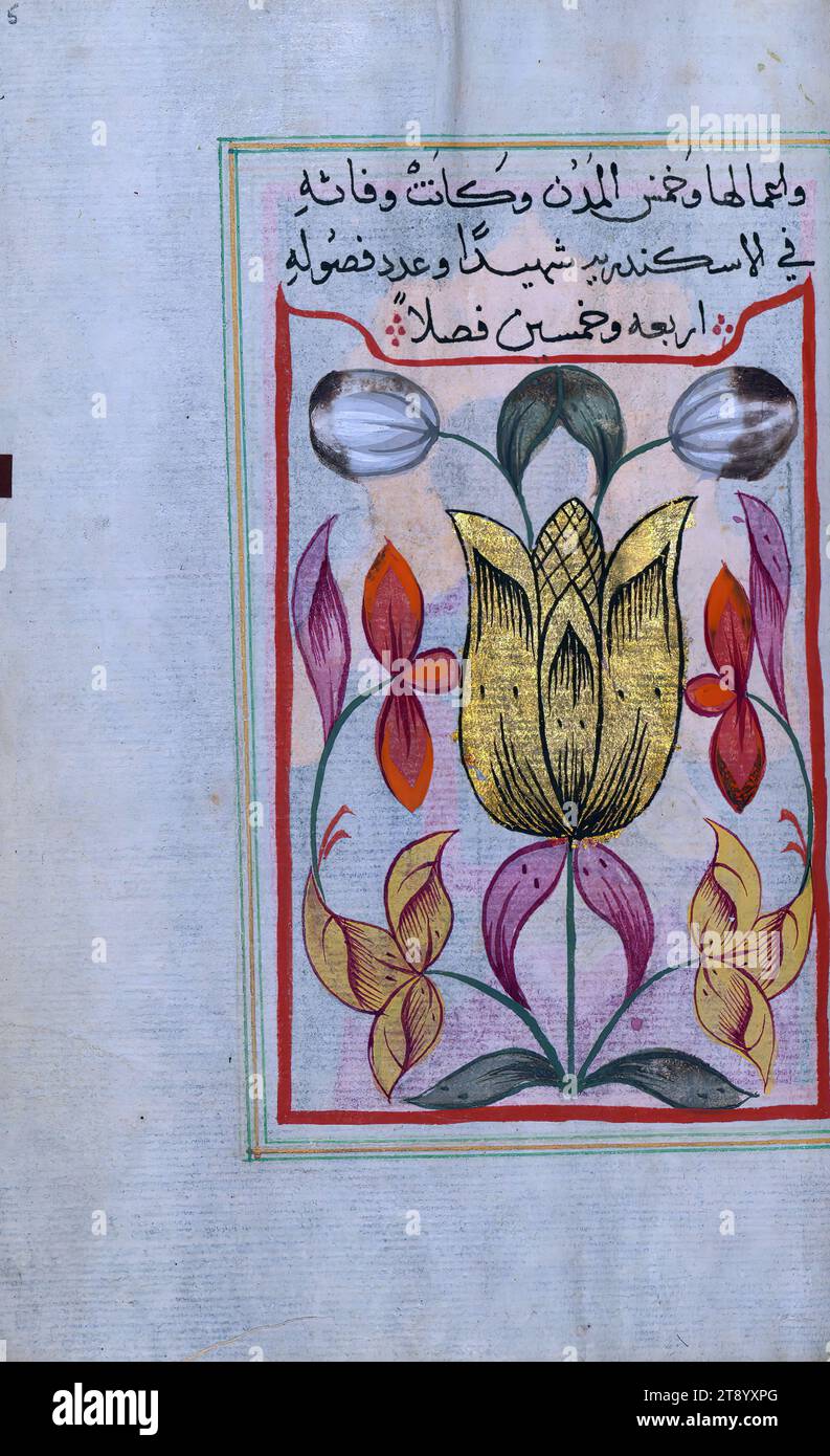 Illuminated Manuscript, Gospels, This illuminated and illustrated