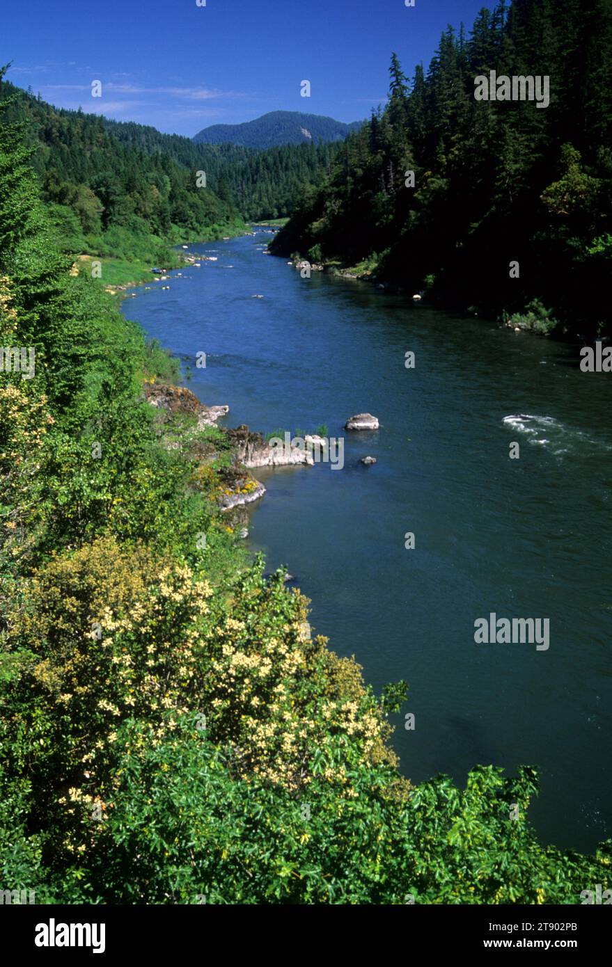 Rogue river national wild and scenic river hi-res stock